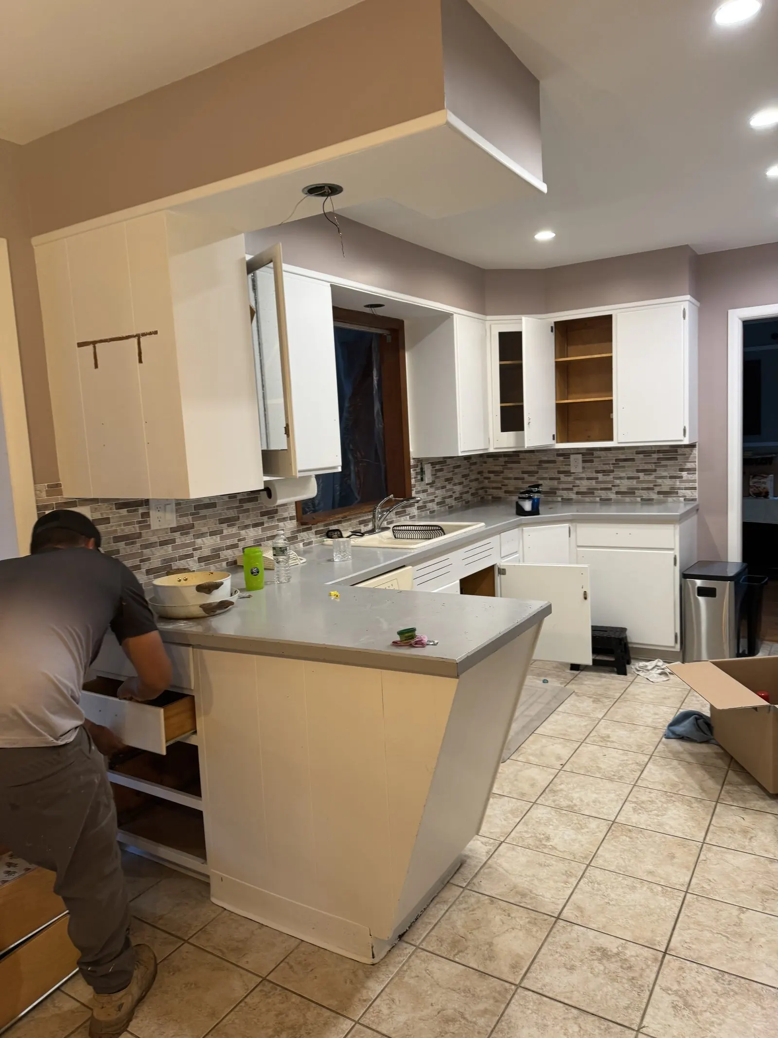 Kitchen remodel — before renovation in Westchester County, NY