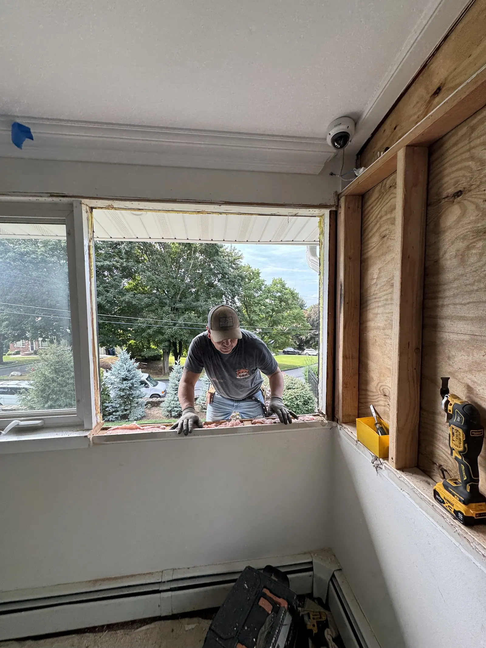 Custom carpentry — window framing in Mahopac, NY