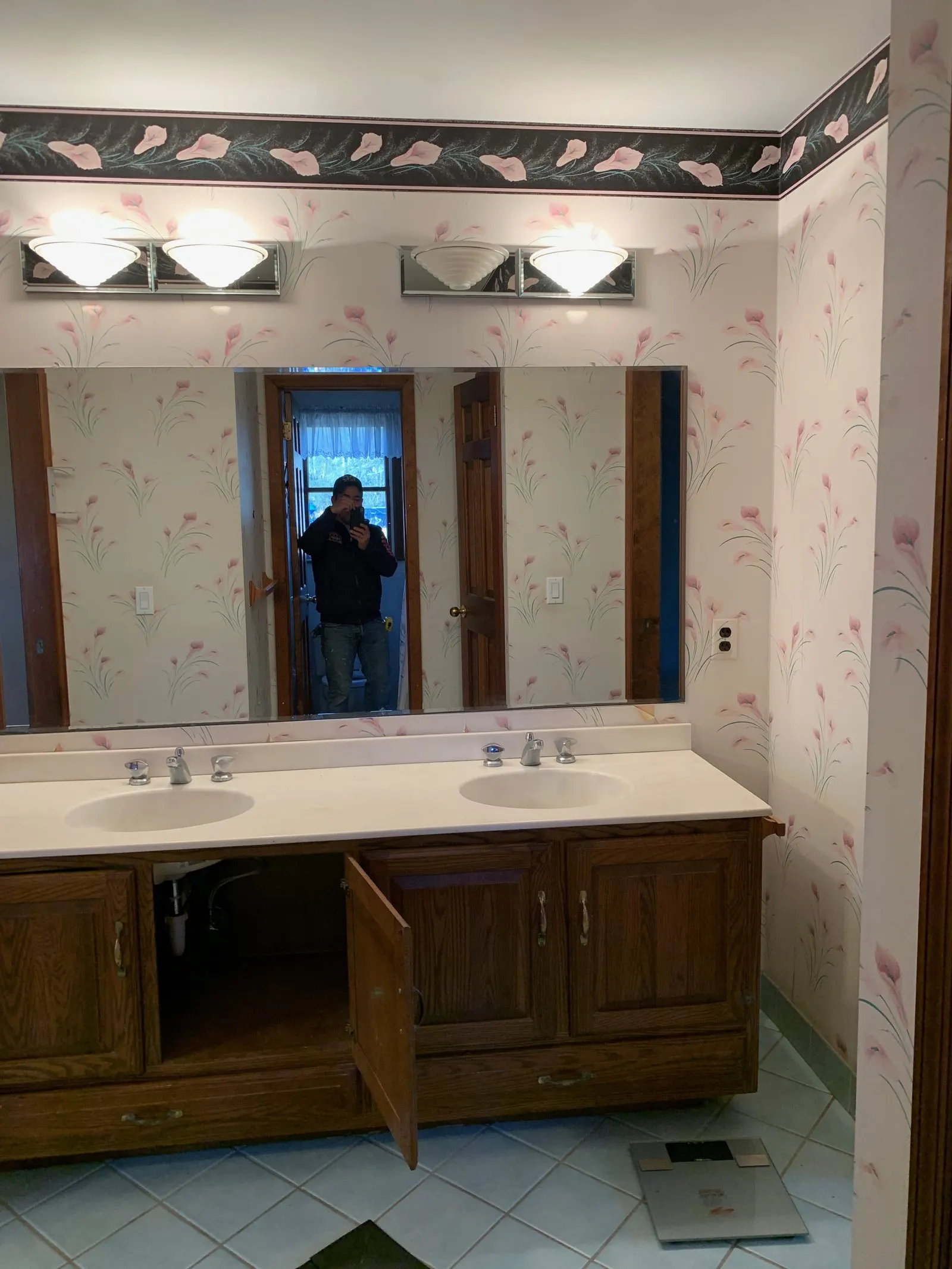 Bathroom remodel — before renovation in Yorktown, NY