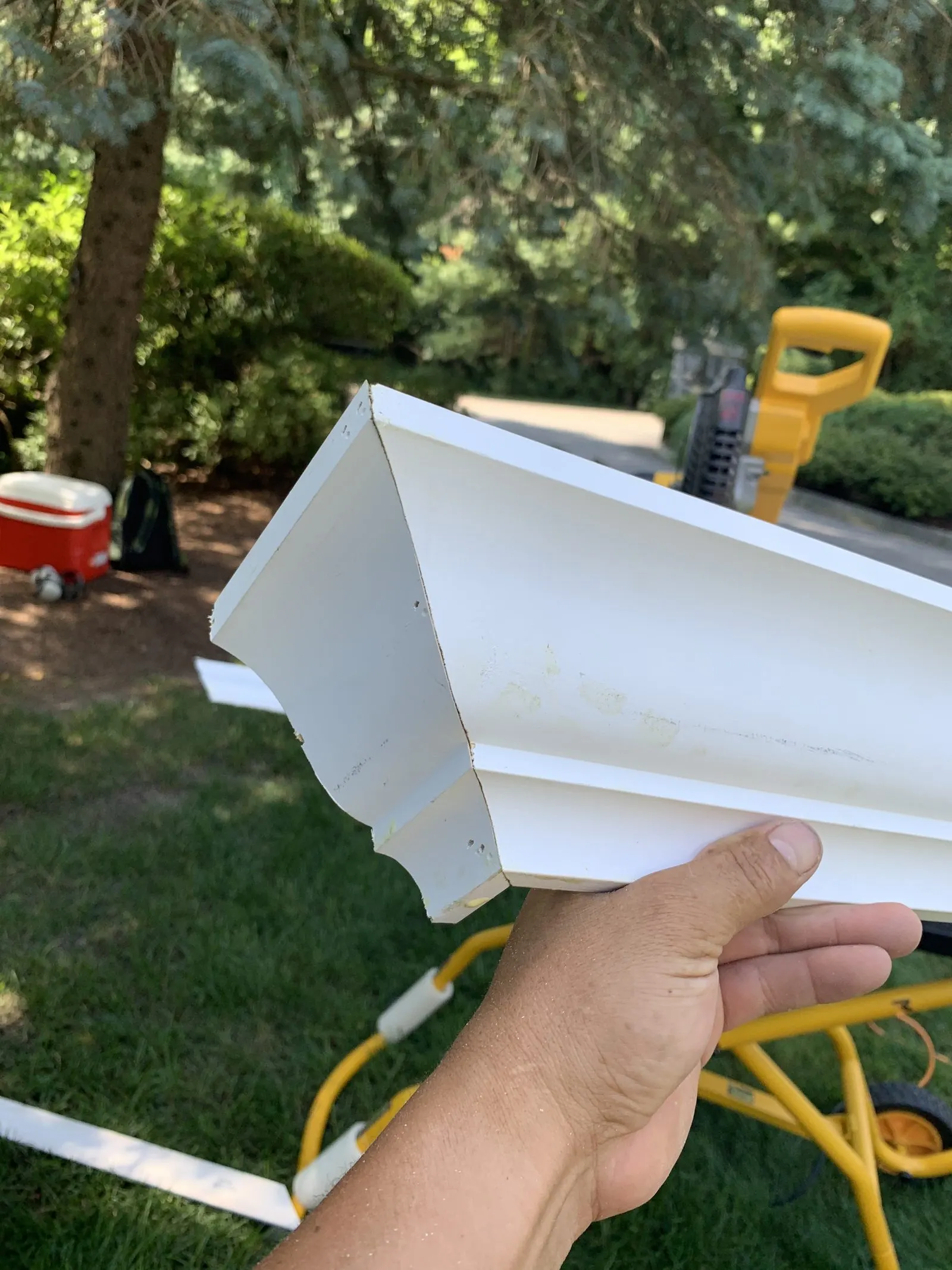 New seamless gutter installation in Westchester County, NY