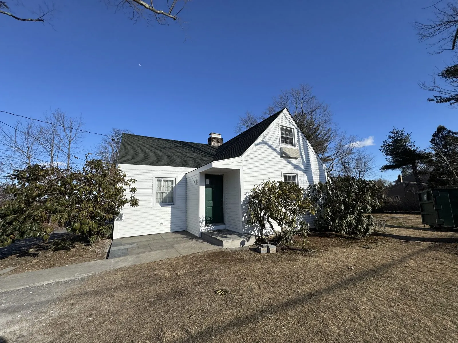Fresh exterior repaint on a sunny day in Westchester County, NY