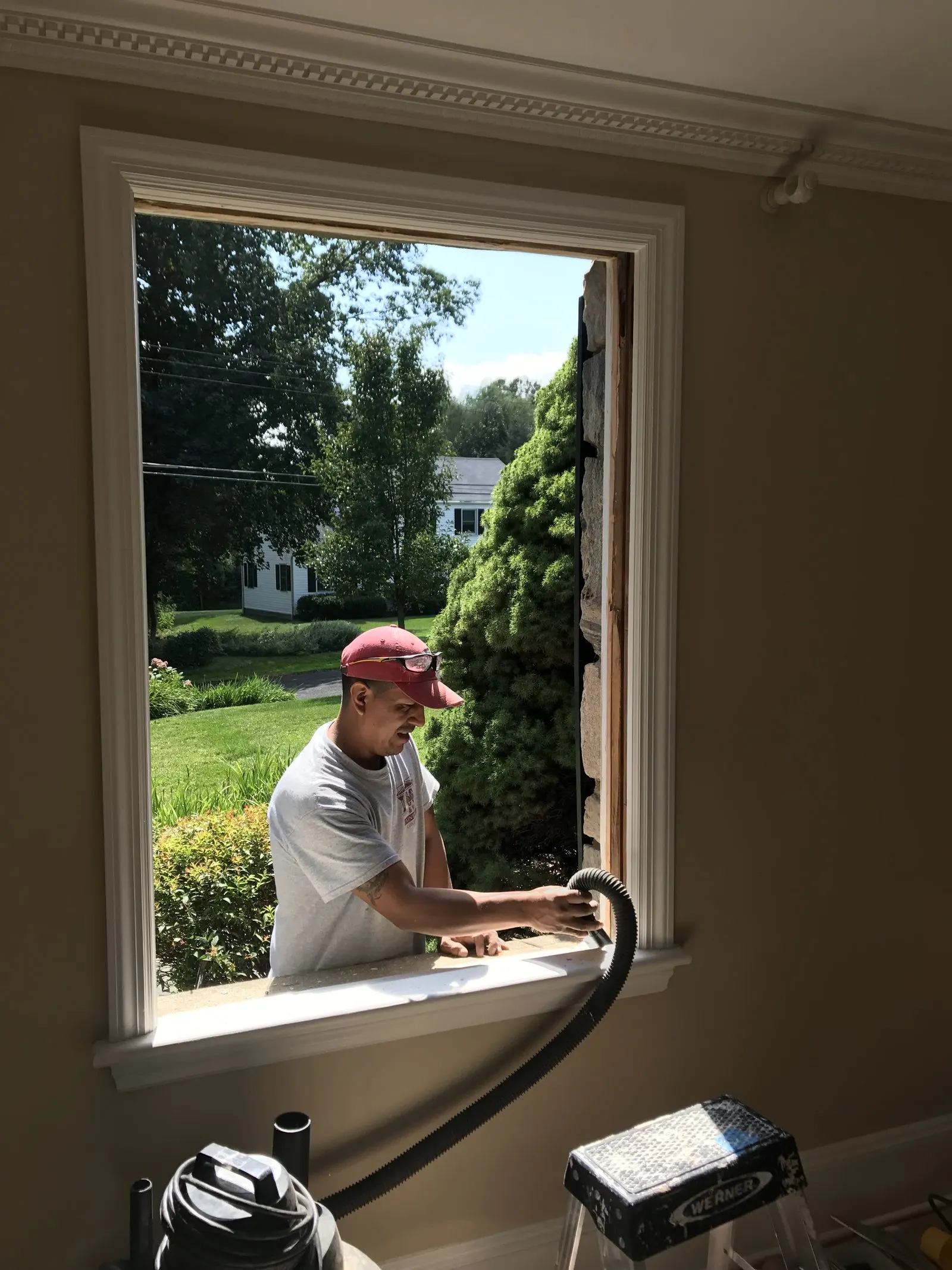 Custom carpentry — new window installation in Putnam County, NY