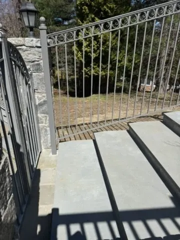 Aluminum fence and gate installation in Yorktown, NY