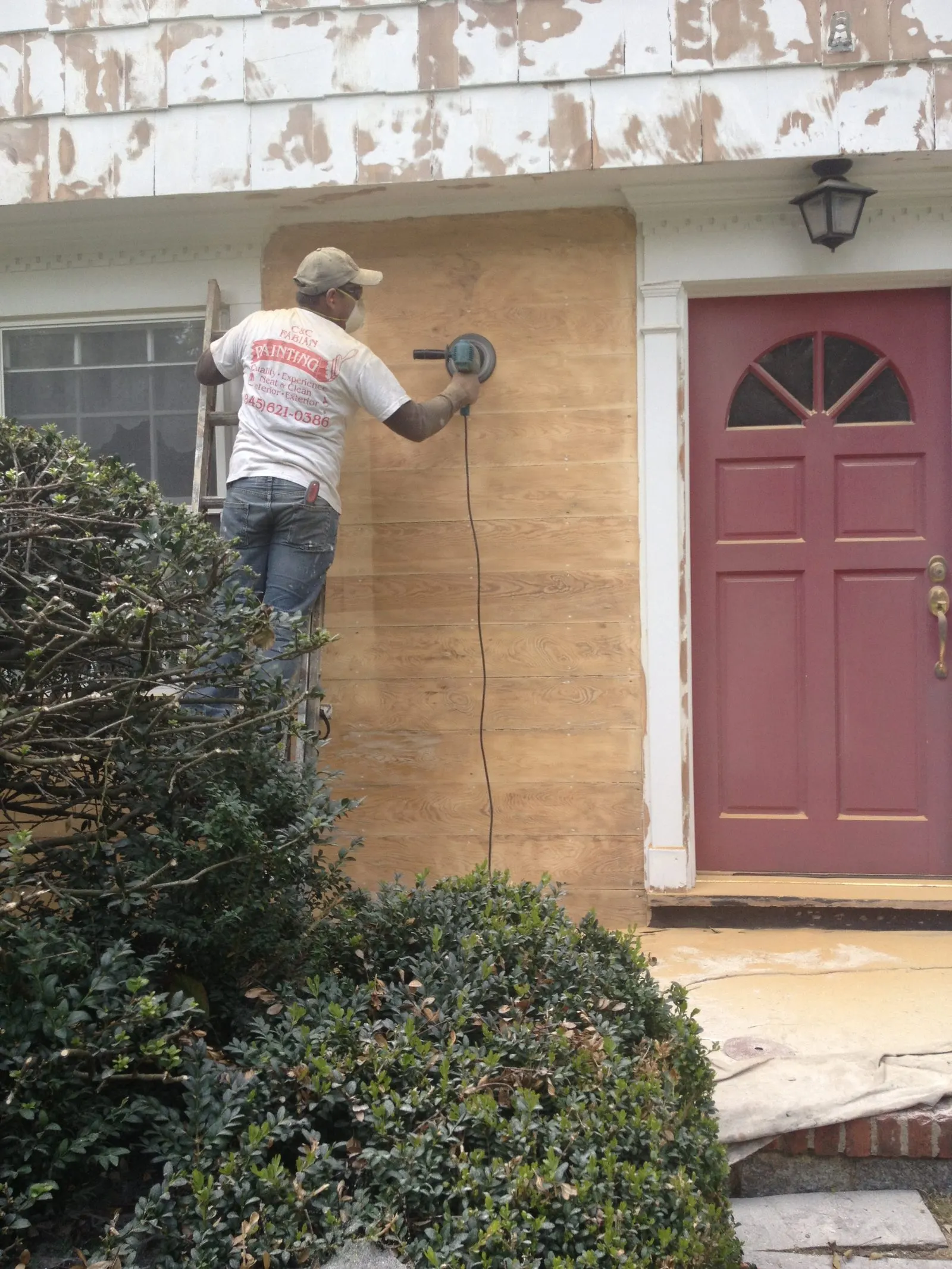 Masonry contractor — stone-veneer exterior in Putnam County, NY