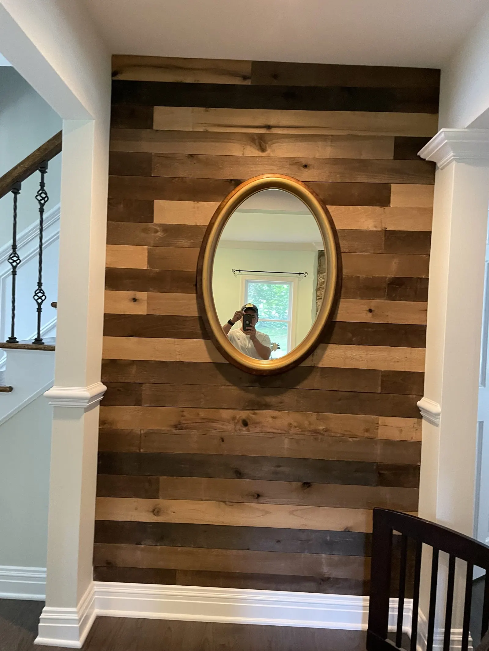 Interior accent wall painting in Mahopac, NY