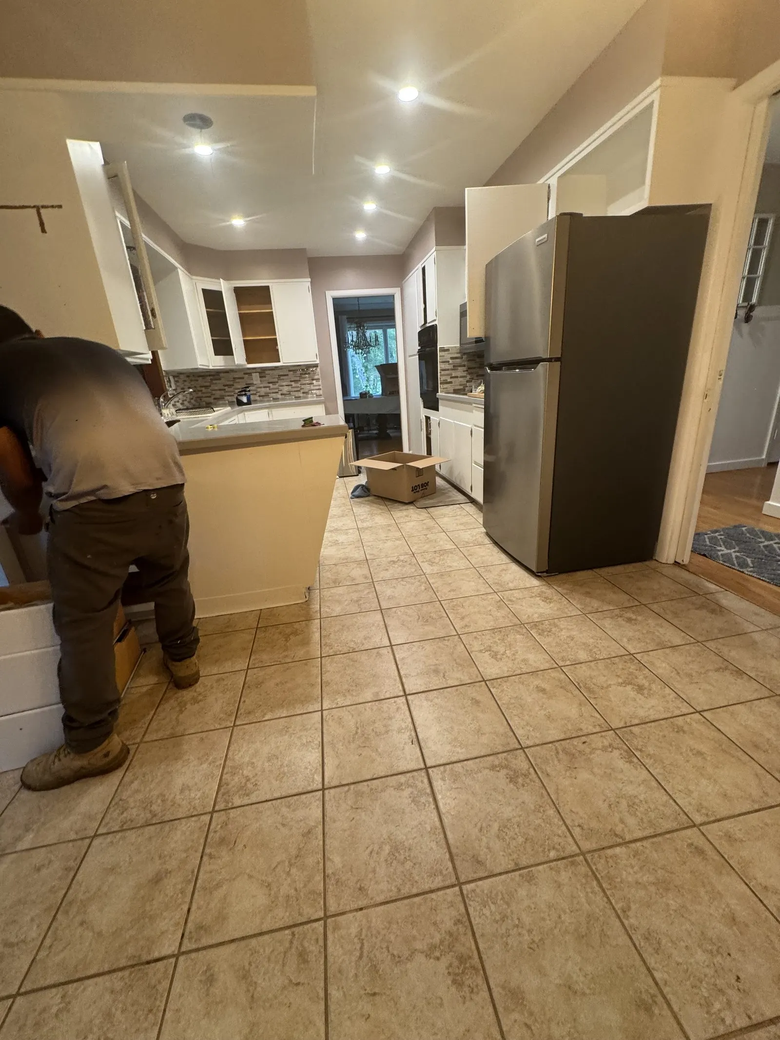 Kitchen remodel — dated kitchen before renovation in Carmel, NY